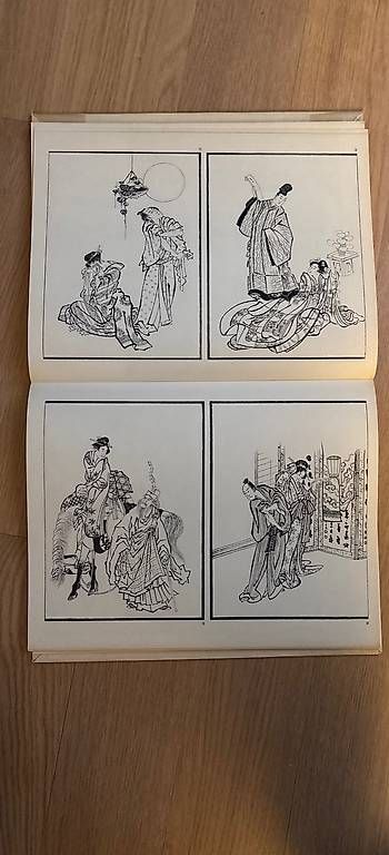 Xilografie: Estampe japonaise Hokusai – Usato da St-Blaise venduto da Poussinnette01 3