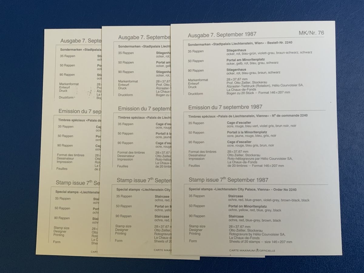 Tous les timbres: Liechtenstein – D'occasion à Binningen par chr_cr5n 1