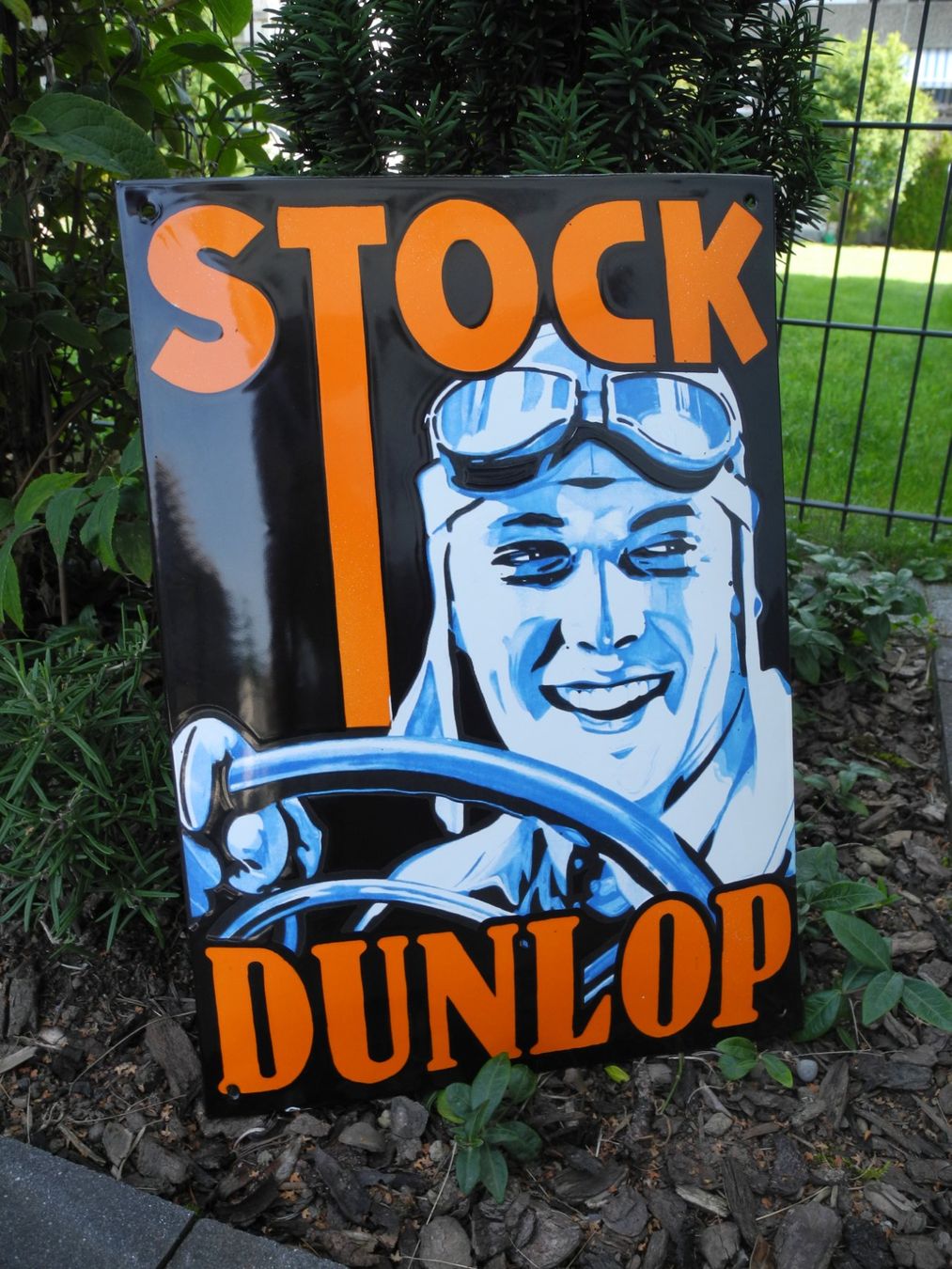 Dunlop Insegne: DUNLOP EMAILSCHILD – Nuovo (secondo la descrizione) da Reinach AG venduto da Huckleberrysix 4
