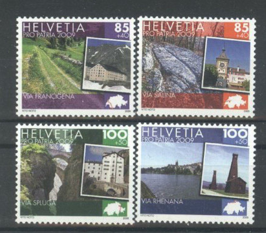 Tutti i francobolli: 2009, Pro Patria ** (1) – Usato da Willisau venduto da Vollstempel