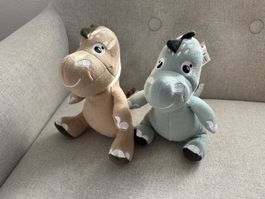 2 Plüsch Drachen Plüschtier Kuscheltier Kinder Kinderzimmer