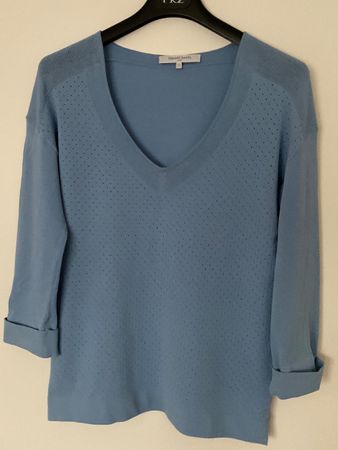 Gerard Darel Paris oversize Pullover Gr 36/S (1) hellblau