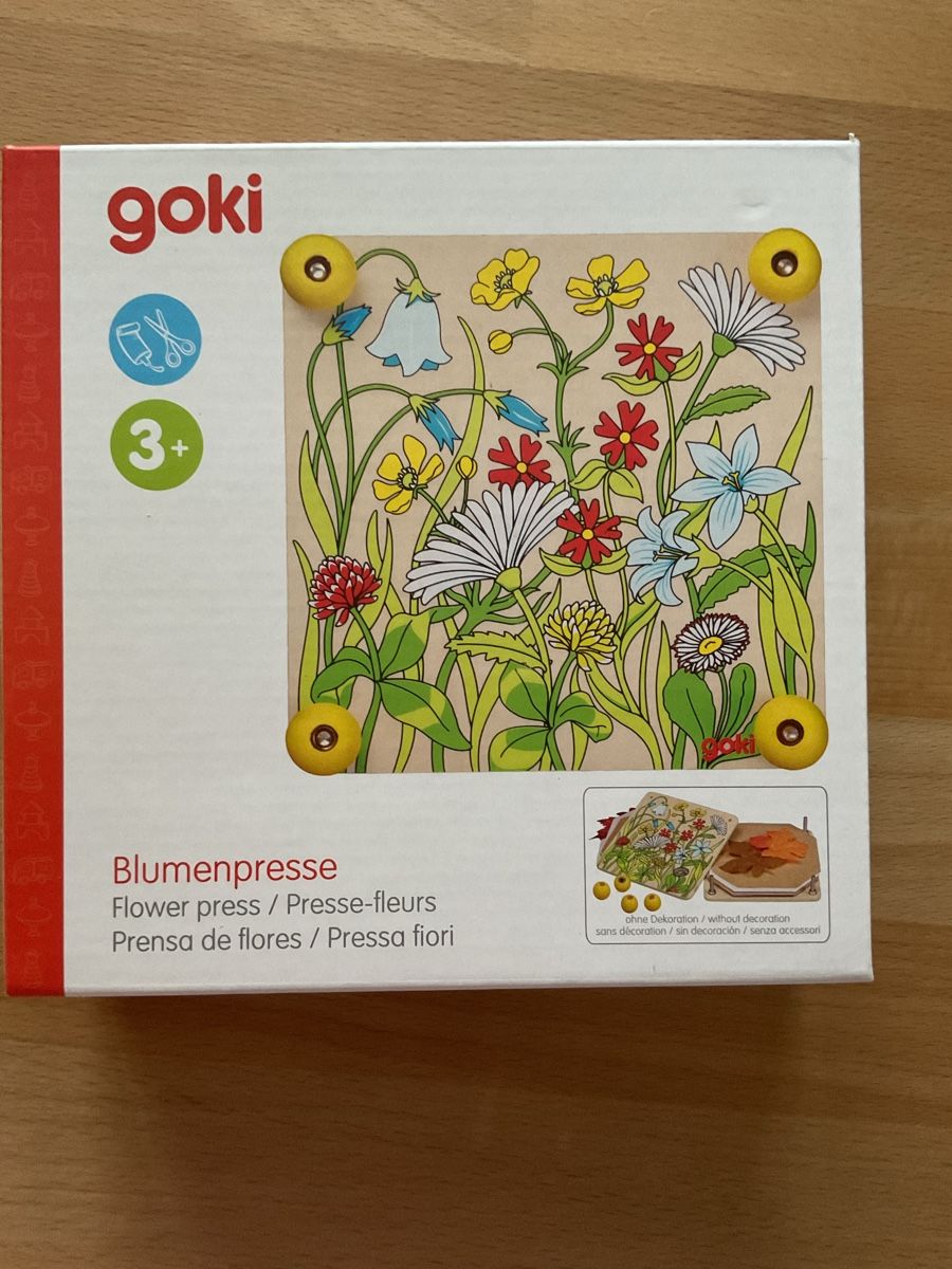 Giocattoli: Holz Blumenpresse Goki – Nuovo e nell'imballaggio originale da Wil ZH venduto da RiccardaWegmann