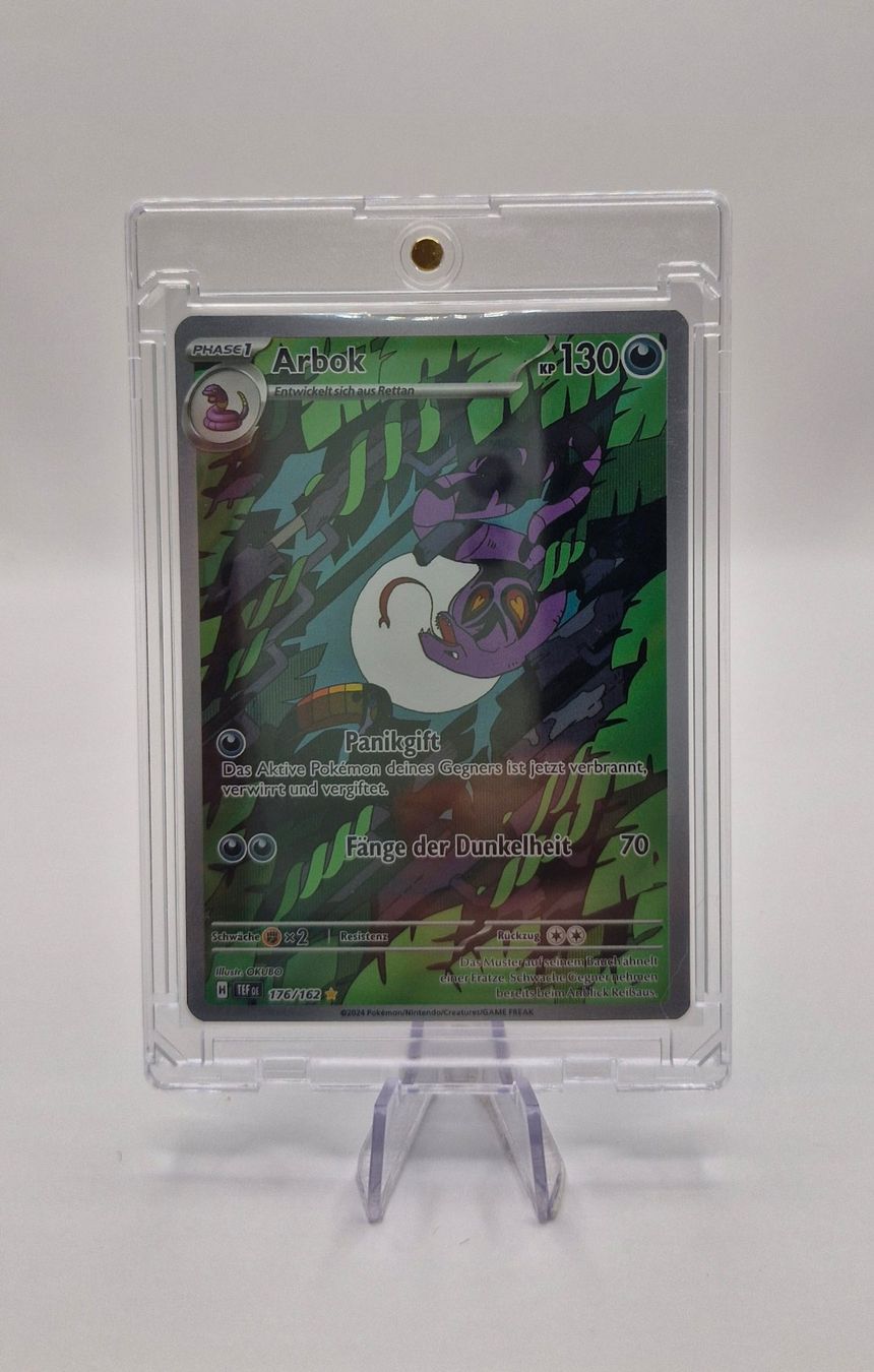 Pokémon Carte collezionabili: Arbok / Gewalten der Zeit / Temporal Forces / TEF 176 – Nuovo (secondo la descrizione) da Arni AG venduto da PokemonCardsStore 2