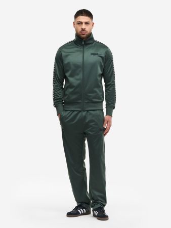 Lonsdale Wyberton Jogginganzug Olive & Schwarz L
