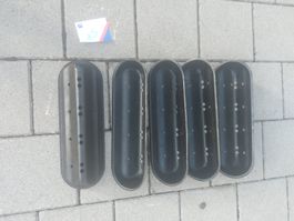 5 Backformen Brotformen Stollen- formen ca 35x10cm (58)