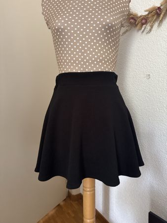 Jupe courte noire - Vert de rage - taille S/M