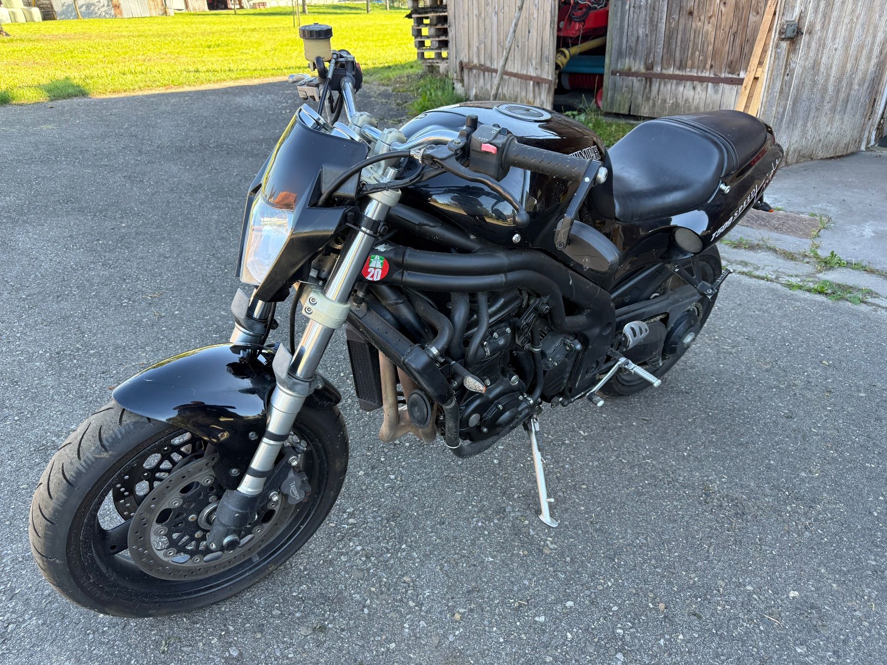 Triumph Strada: Triumph Speed Tripple 900 ccm – Usato da Egnach venduto da Nati97