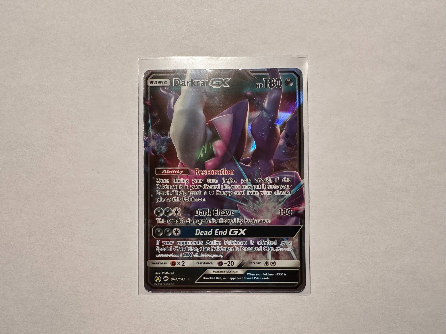 Pokémon Sammelbilder & Trading cards: Darkrai GX Burning Shadows EN – Gebraucht aus Hagendorn von Pokecollectorch
