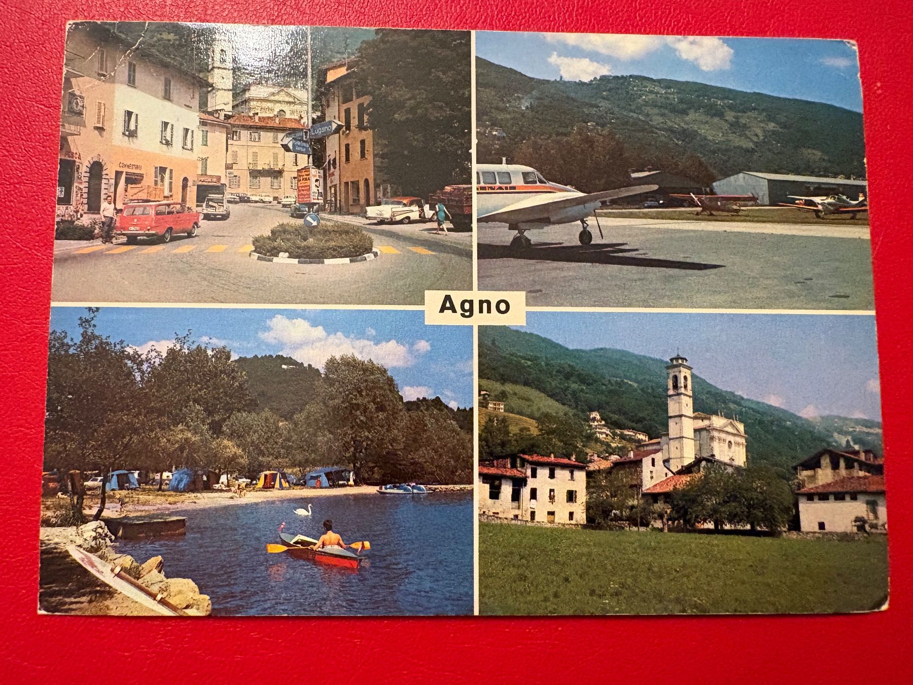 Cartoline postali: Agno – Usato da St-Légier-Chiésaz venduto da Theo006