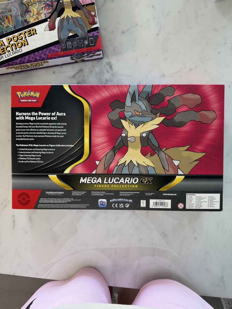 Pokémon Cartes à collectionner: Mega Lucario Figure Collection – Neuf avec emballage d'origine à Cademario par Yleeyle 2