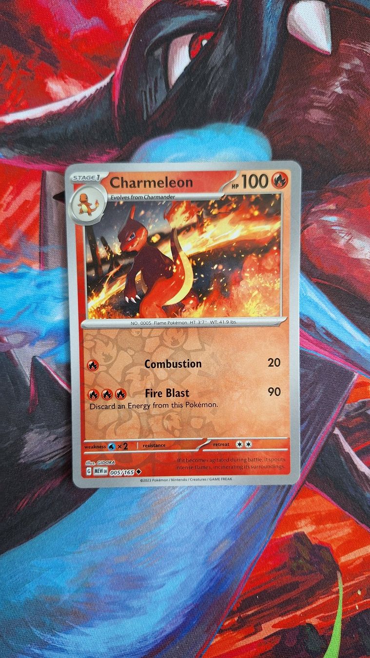 Pokémon Carte collezionabili: Charmeleon Glutexo - Reverse Holo - Pokemon Mew 151 – Usato da Altstätten SG venduto da GGsGameshop