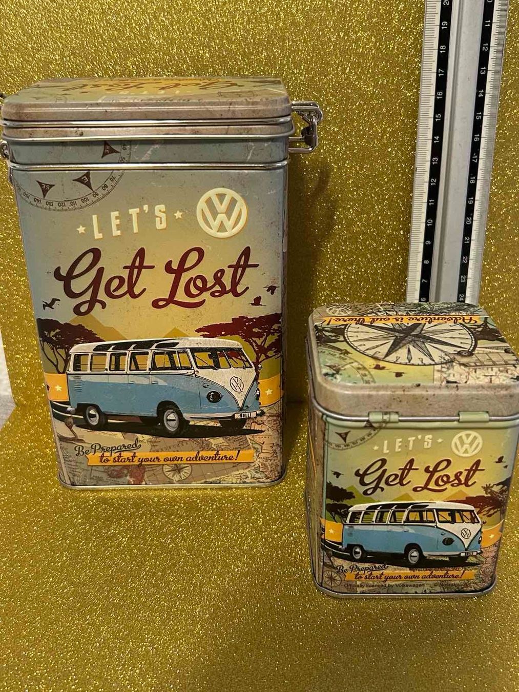 Tutte le decorazioni: Schöne Vintage Blechdose – Usato da Wil SG venduto da Nvik 1