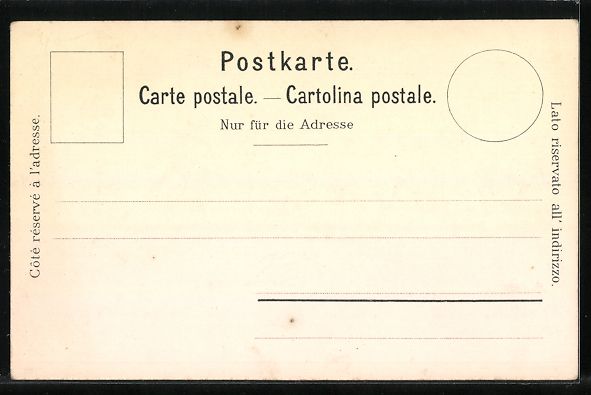 Cartes postales: Litho Lausanne, Blick zum Ort, Uferparti – D'occasion à Berlin par bartko-reher 1