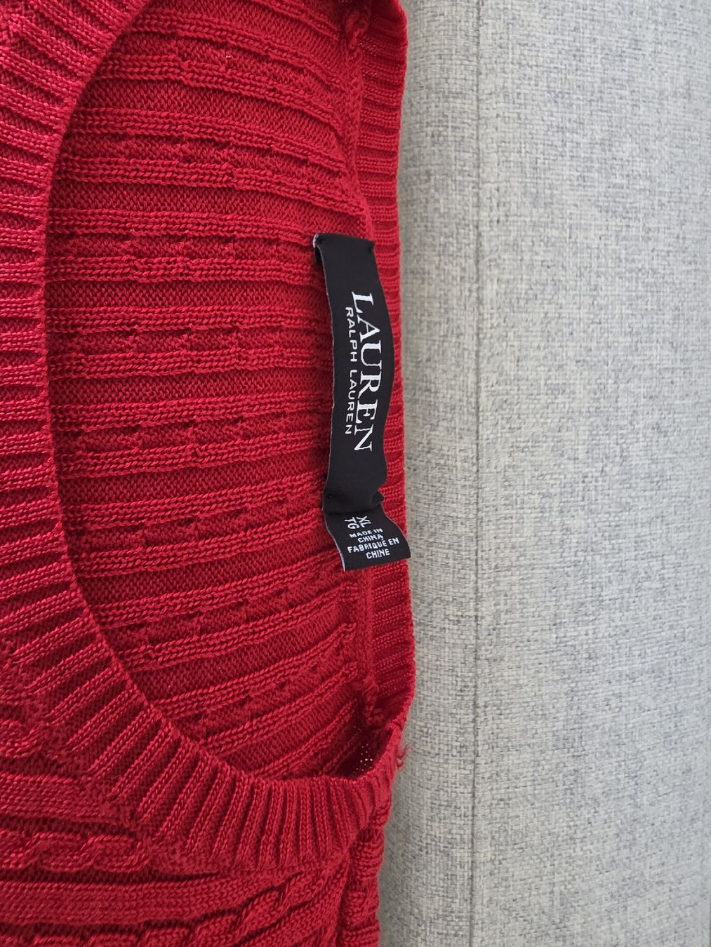 Ralph Lauren Maglioni & Felpe: Ralph Lauren Pull rouge – Usato da Yverdon-les-Bains venduto da enzine 1