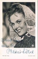 Bruni Löbel 1920-2006 Autogramm signiert Vintage Foto 9x14cm