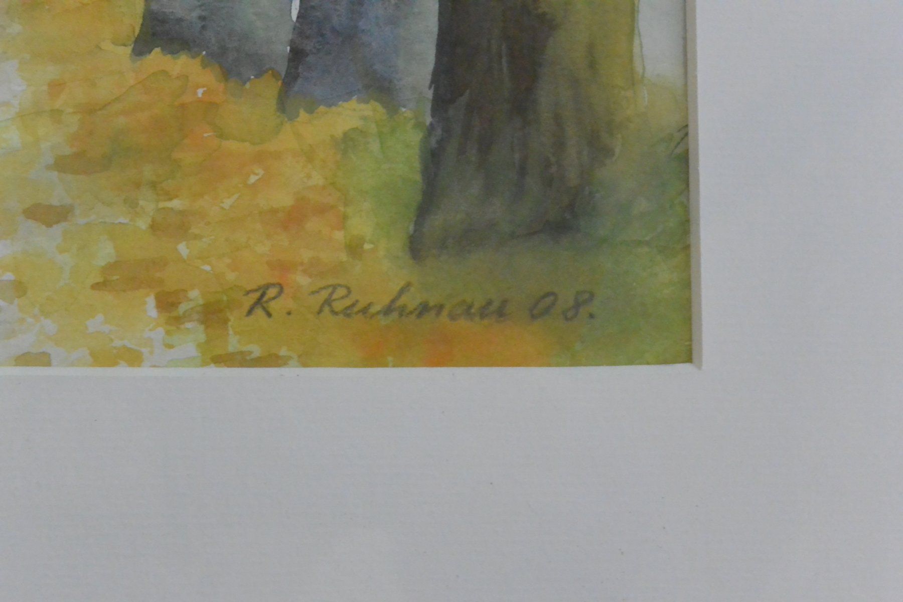 Tableaux: Aquarell Allee – D'occasion à Spreitenbach par jeepsirene 2