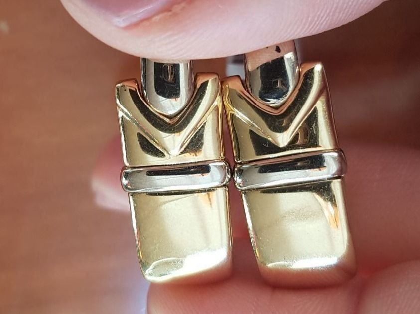 Boucles d'oreille: Traumhafte Ohrclipse in 750 Gold – Neuf (Voir description) à Unterägeri par Altgoldschmuck 6