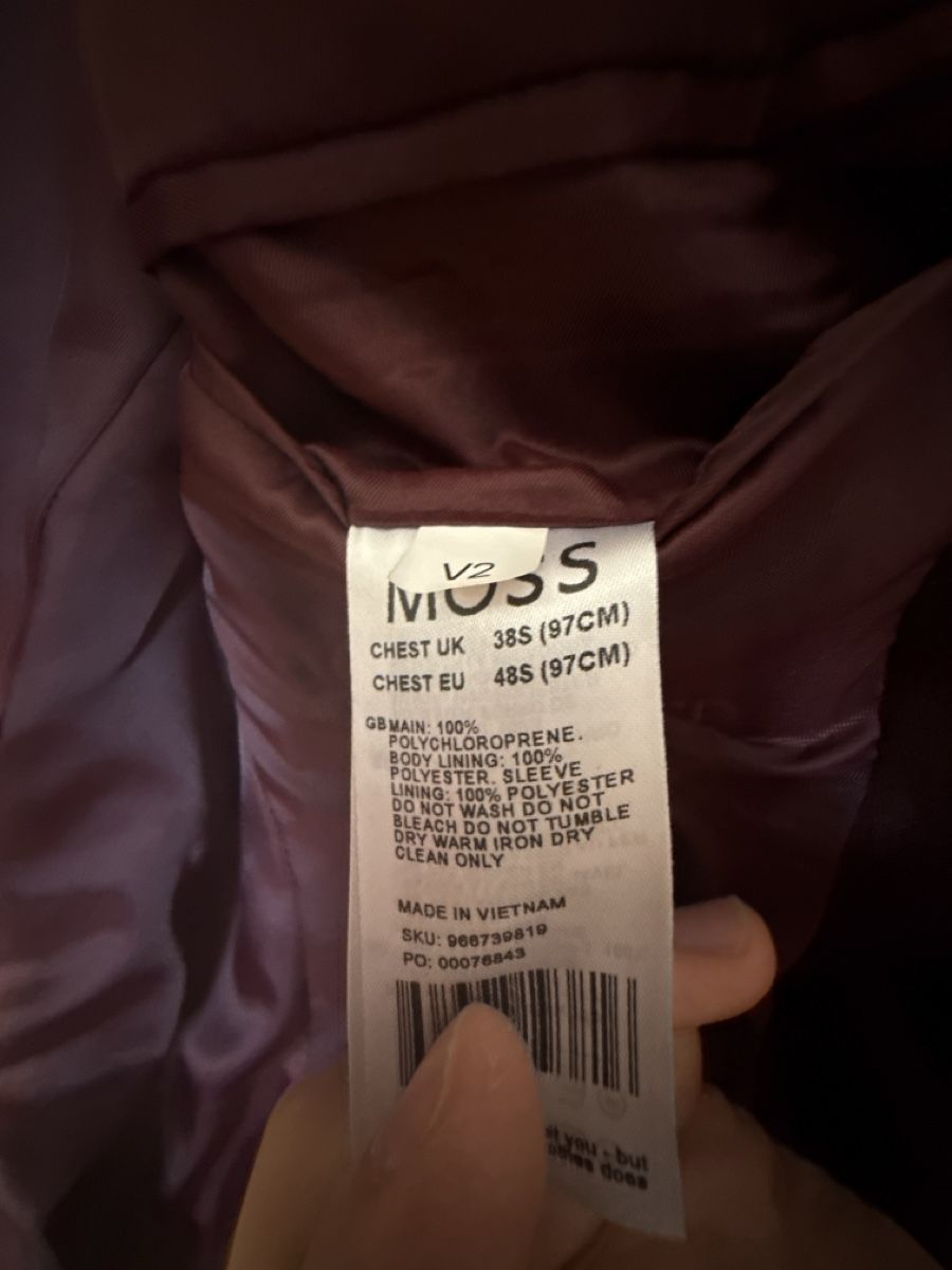 Completi: Moss Bros Samtanzug Anzug  – Usato da Zürich venduto da fin_5g7p 4
