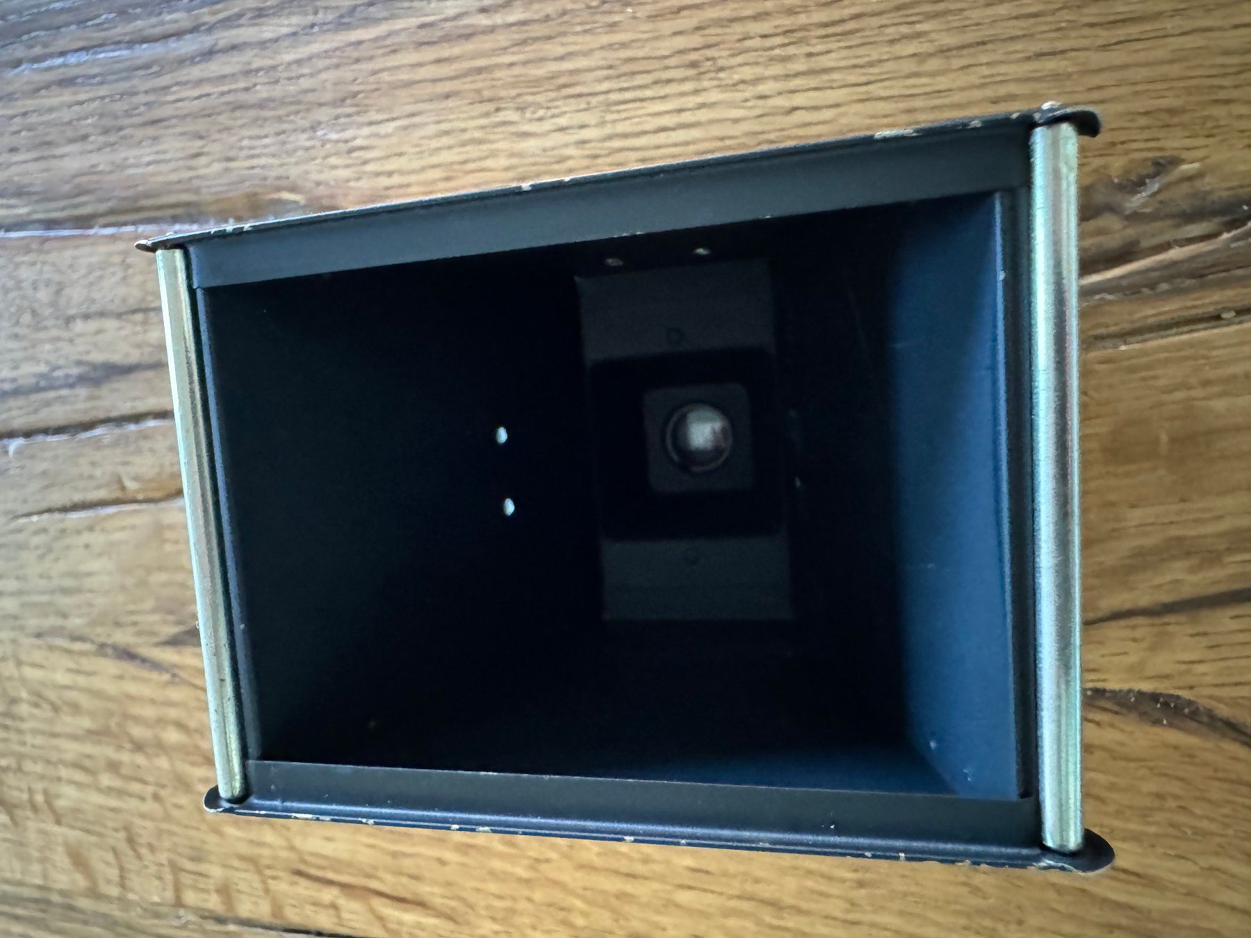 Kamera: Bilora Stahl-Box 6x9 mit Lederetui – Gebraucht aus Oberrohrdorf von ker_5h67 5