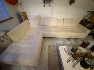 Sofas: Ecksofa aus Leder – D'occasion à Appenzell par marvdo