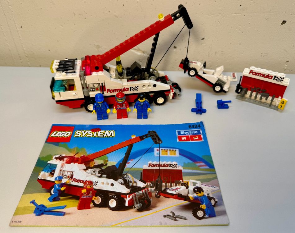 LEGO System 6484 F1 Hauler von 1995 selten (Gebraucht) in Rechthalten ...