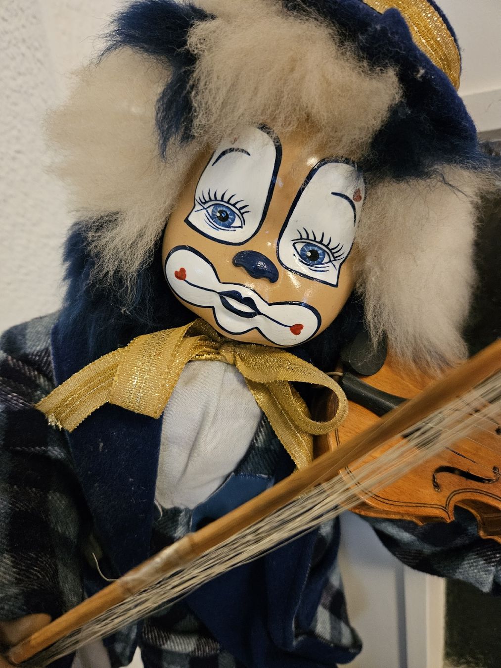 Tutte le decorazioni: Clown mit Geige handgefertigt – Usato da Seewen SZ venduto da Ingenbohl 2