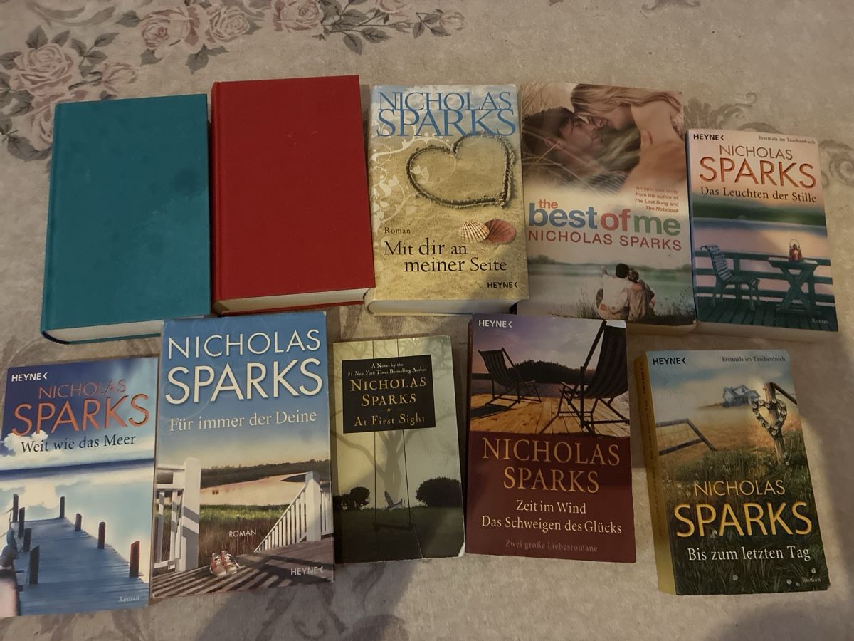 Libri: Bücher Nicholas Sparks 10 Stk.  – Usato da Konolfingen venduto da link09