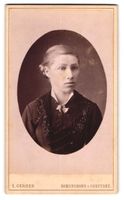 Fotografie L. Gerber, Romanshorn, Junge 
