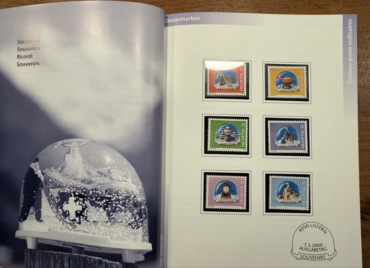 Tous les timbres: Jahrbuch 2000, komplett  – D'occasion à Altdorf UR par Sanna08 3