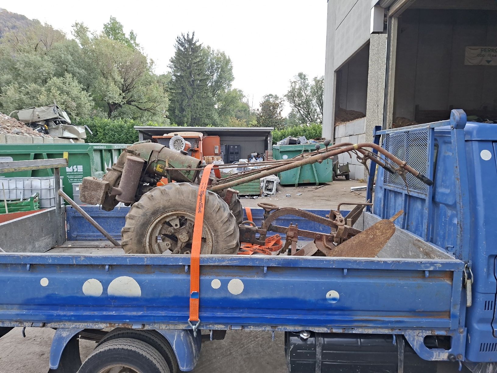 Tracteurs: SIMAR 4.6 Oldtimer Einachser / Motocoltivatore mit Pflug – D'occasion à Ligornetto par mic_2k88