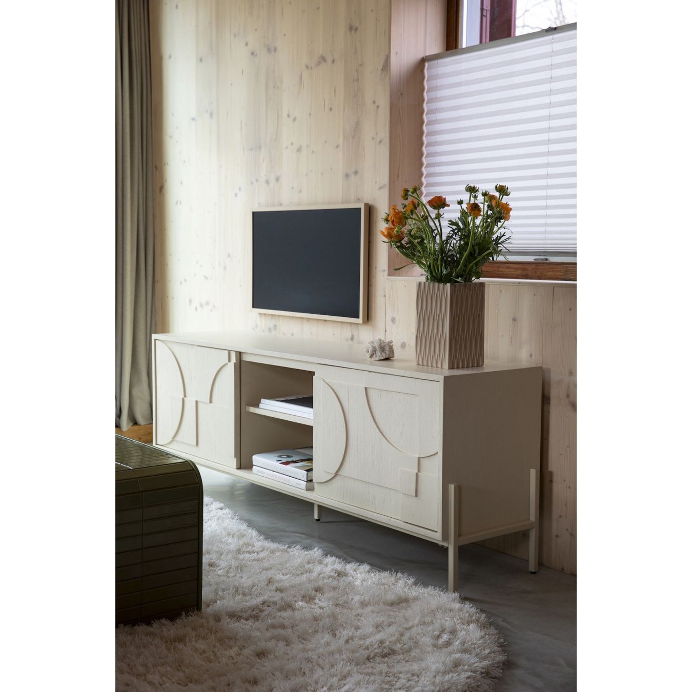 Credenze: Faces Sideboard Beige -zuiver- – Nuovo e nell'imballaggio originale da Sulgen venduto da eytsh 1