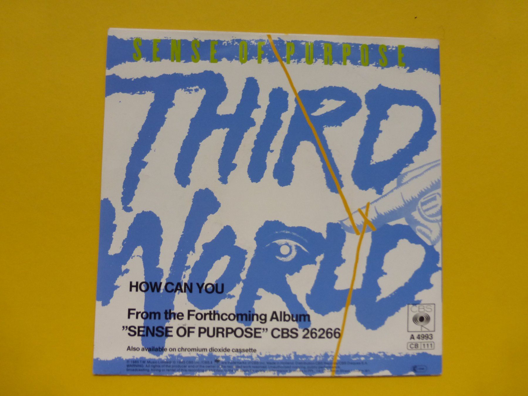 Dischi in vinile: Third World – Sense Of Purpose – Usato da Zürich venduto da Swiss57 1