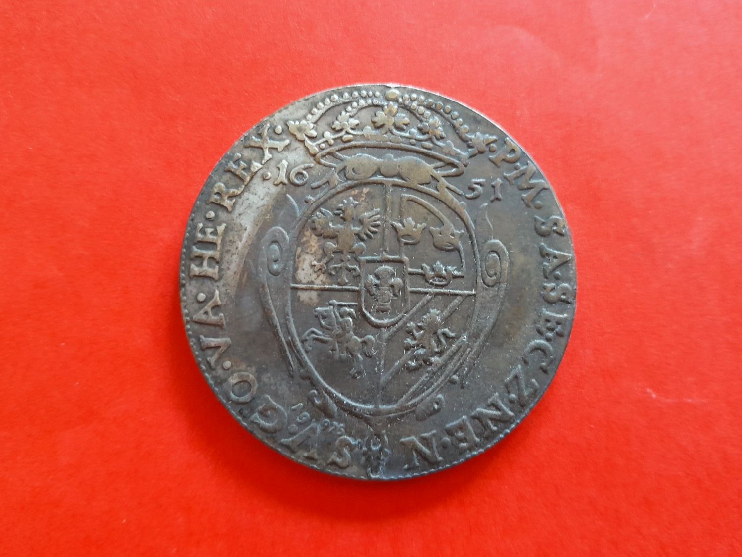 Medaglie: Medaille 1651 Polen, 23g – Nuovo (secondo la descrizione) da Aarau venduto da Reto_BA_01 1