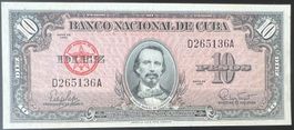 Cuba 10 Pesos 1960 - non circ./unz