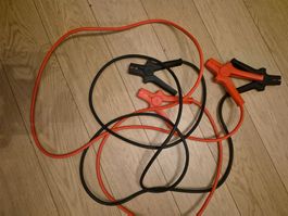 Starthilfekabel / Überbrückungskabel Auto – Rot/Schwarz