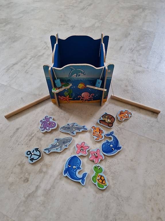Spiele: Angelspiel mit Aquarium – Gebraucht aus Gelterkinden von Eve1711 1