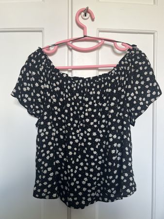 C&A Bluse Blumenmuster Grösse 40 neu