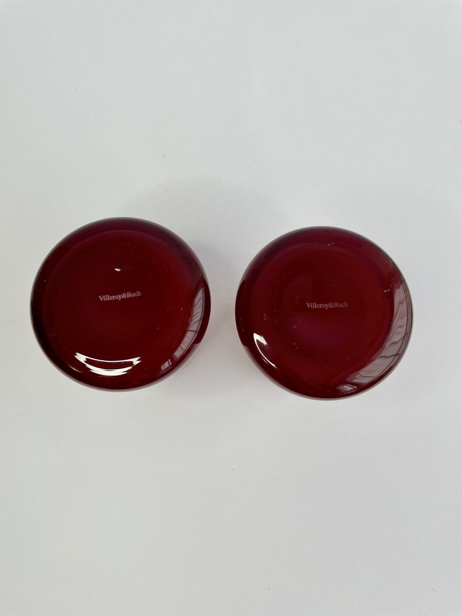 Villeroy & Boch Vasi & Recipienti: 2 x Villeroy & Boch Numa Mini Vase deep cherry – Usato da Genève venduto da mar_nd6c 3
