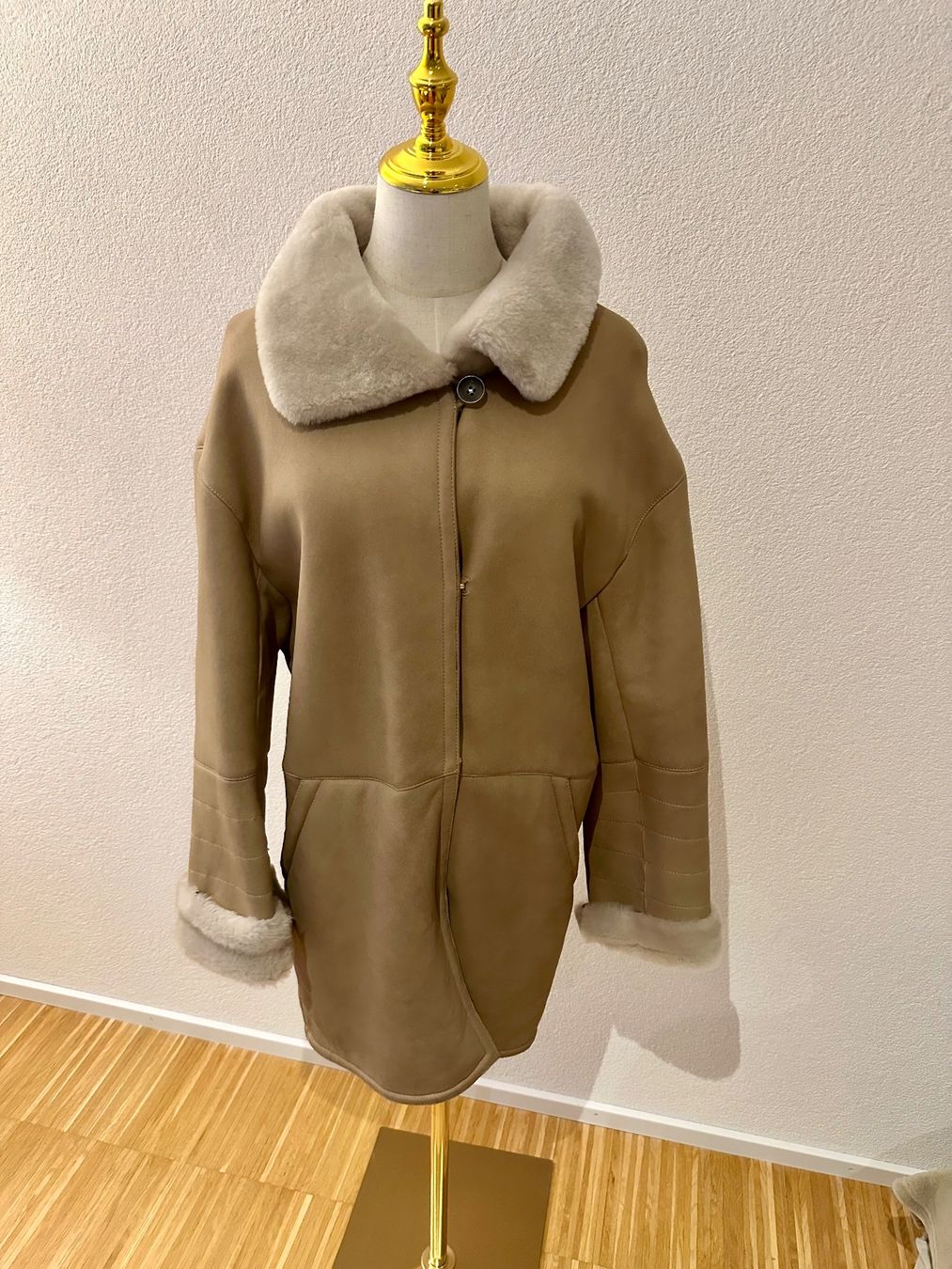 Mäntel: Beige leather coat size 38 – Neu (gemäss Beschreibung) aus Neuchâtel von agn_jc66 6