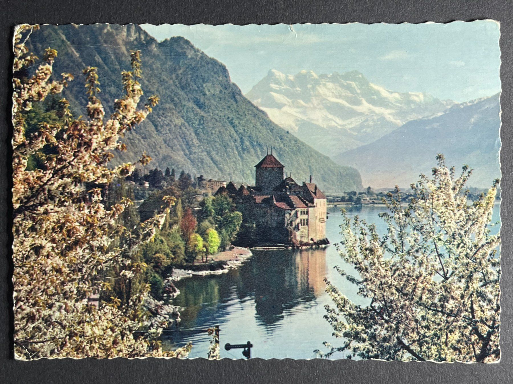 Cartoline postali: Lac Leman - Le Château de Chillon – Usato da Steg VS venduto da _vinci_