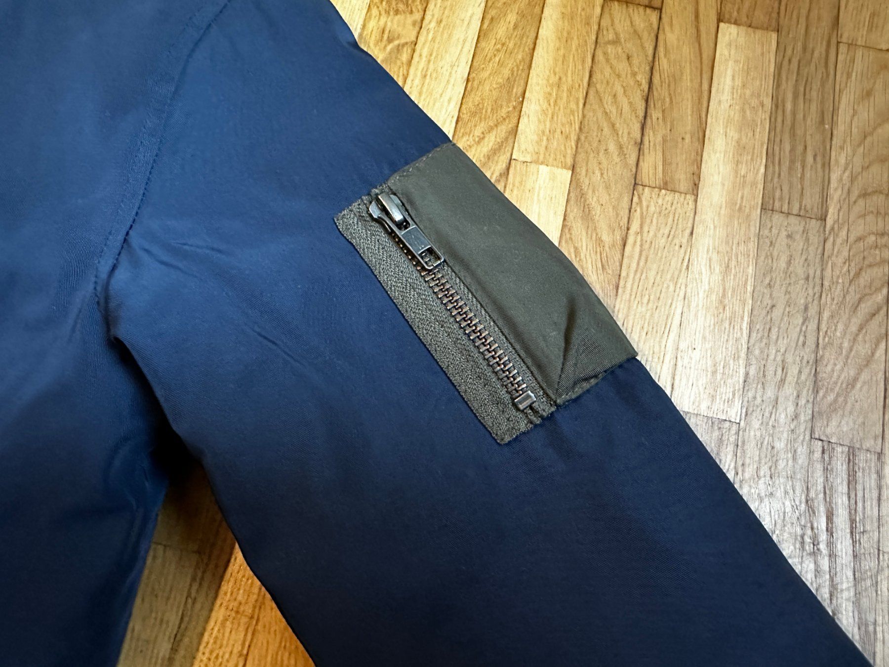 Giacche & Cappotti: Monoprix jacket/veste/bomber garçon bleu marine 6ans – Usato da Lausanne venduto da brixton 2