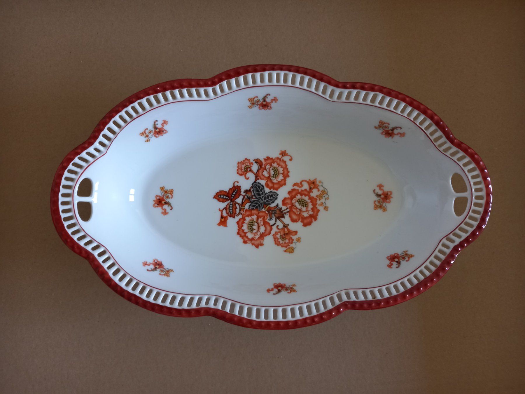 Ciotole: Hübsche Bavaria Schale mit Blumenmuster, Fruchtschale – Usato da Roggwil BE venduto da Ruefi222