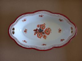 Hübsche Bavaria Schale mit Blumenmuster, Fruchtschale