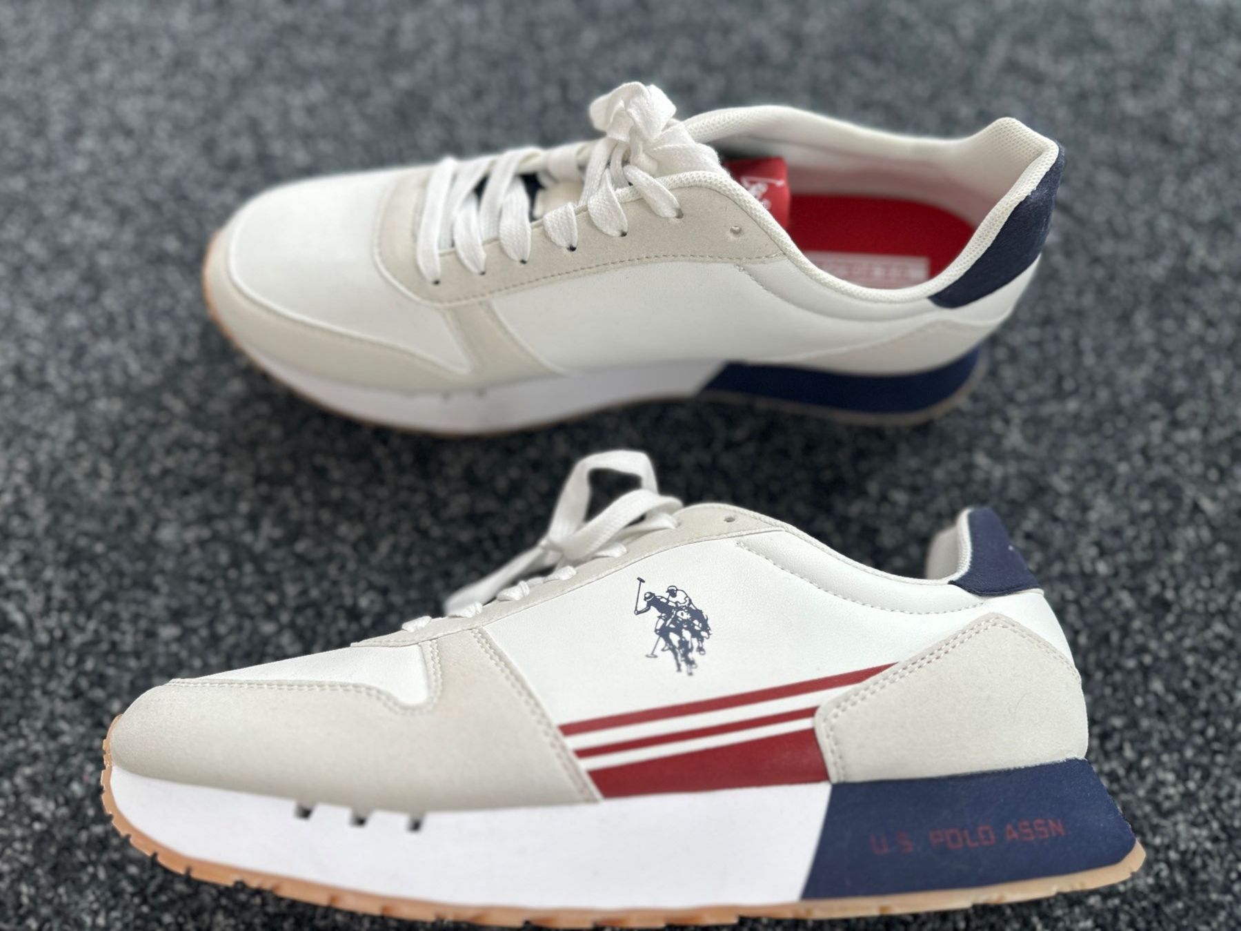 US Polo Scarpe da uomo: Sneaker weiss U.S. POLO ASSN – Nuovo (secondo la descrizione) da Müstair venduto da pattipattu