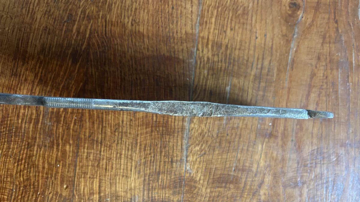 Elettrodomestici da cucina: Antikes Hackmesser, Küchengerät, Schmiedeeisen – Usato da Riedholz venduto da Frettchen63 1
