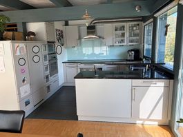 Küche zum Selbstausbau, voll funktionsfähig, Steinabdeckung