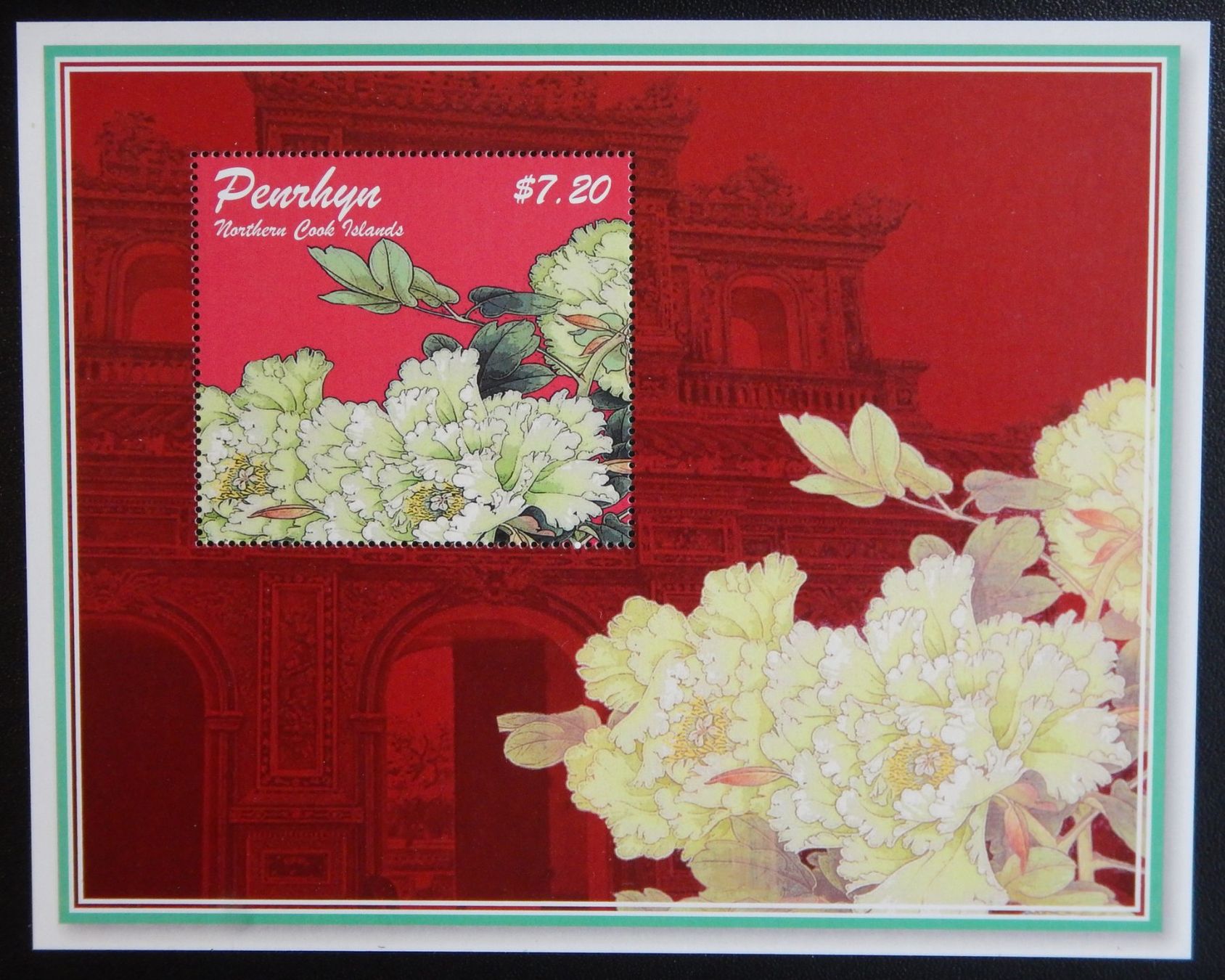 Tutti i francobolli: PENRHYN Cook Islands Kat. Block 97 ** Blumen – Usato da Zürich venduto da Muehlekauf