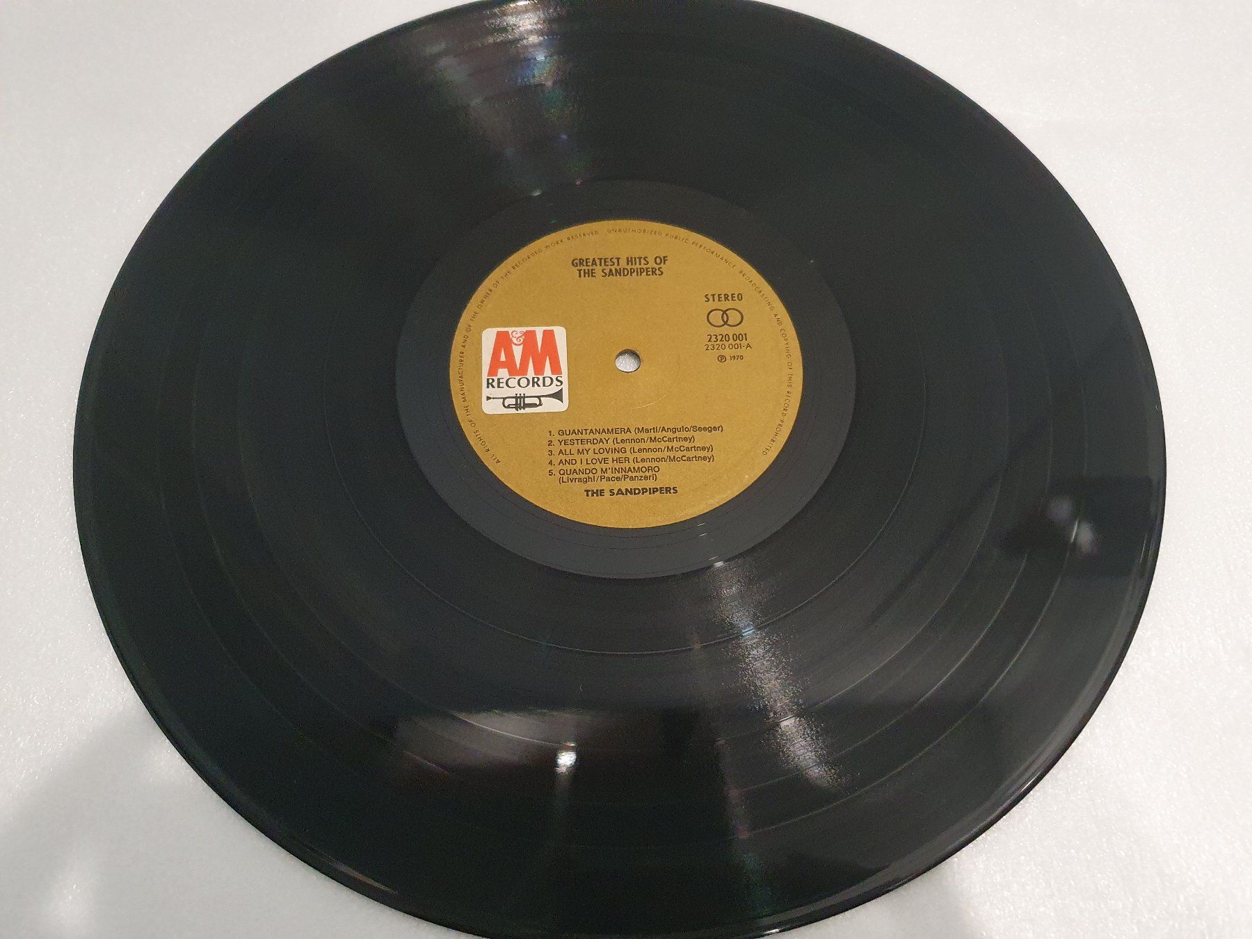Schallplatten: The Sandpipers – Greatest Hits – Gebraucht aus Uster von Vinyl-Leidenschaft 3