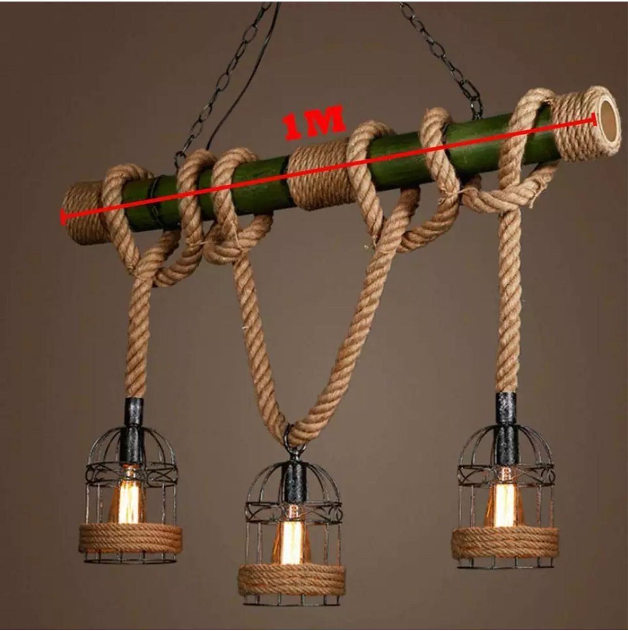 Lampade: Retro Deckenlampe Vintage Leuchte Pendel – Nuovo e nell'imballaggio originale da Amriswil venduto da JaJa-Express 1
